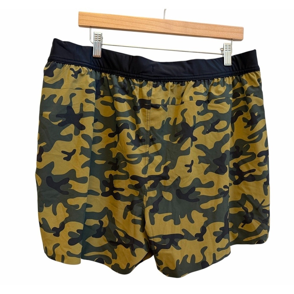 Ten Thousand The Interval Shorts Mens 2XL 5" Teton Camo Lined Athletic XXL